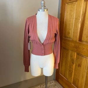 Wilfred by Aritzia NWT plunge cardigan